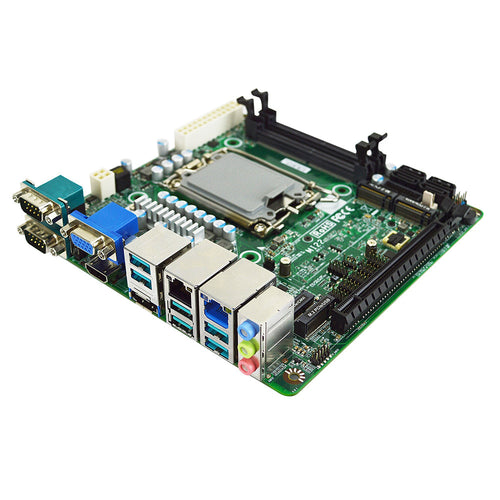 Jetway MI225Q6702 Raptor Lake Mini ITX Motherboard, Dual LAN, TPM