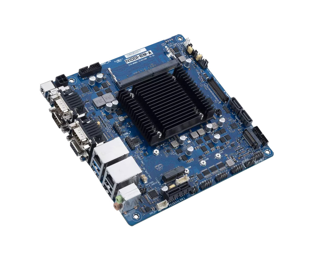 ASUS N100I-EM-A Intel Celeron N100 Quad Core Mini ITX Motherboard, Dual LAN, x COM