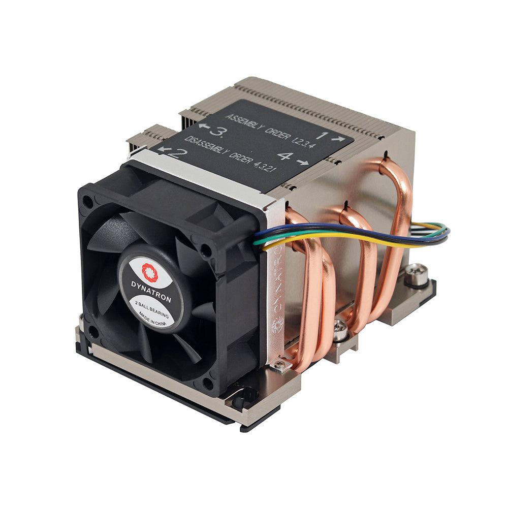 Dynatron B5 Intel LGA 3647 Narrow ILM CPU Cooler for 2U Rackmount, 205W TDP