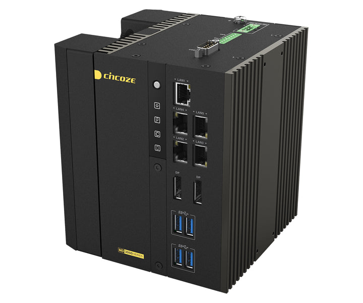 Cincoze MD-3000 Raptor Lake High Performance DIN Rail PC, Multi LAN, Expandable