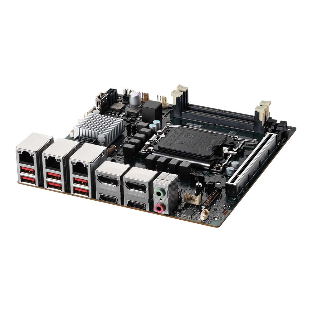 MSI MS-CF10-003 Intel 14th Gen H610E Raptor Lake-S Mini ITX Motherboard w/ 3x LAN