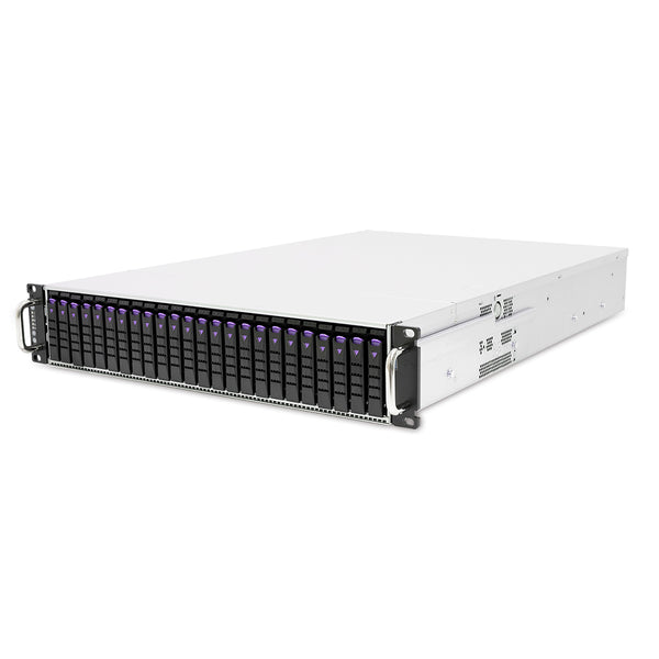 AIC EB201-TU Ice Lake Xeon 2U Storage Server, 24 x NVMe/SATA/SAS