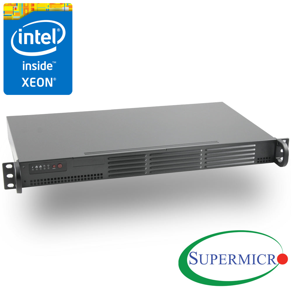 Supermicro Xeon D-1518 Mini 1U Rackmount w/ Dual 10GbE, SFP+, IPMI,  RS-SMX10TP8F