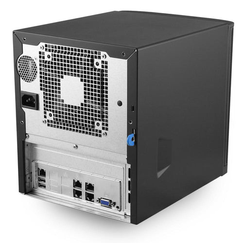 MITXPC Network Attached Storage (NAS) Solution - 4 x 3.5" Drive Bay, Quad GbE LAN, Mini Tower with TrueNAS Software