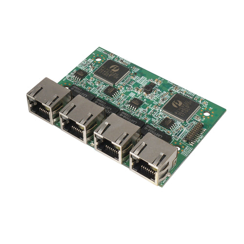Cincoze CMI-LAN01-R12 CMI Module with 4 x RJ45 Ports, Intel I210 GbE LAN