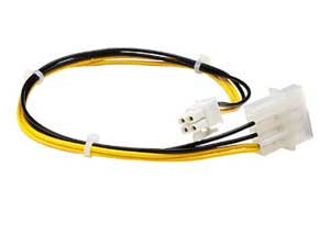 12" 4-pin ATX 12V connector to 4-pin Power Cable