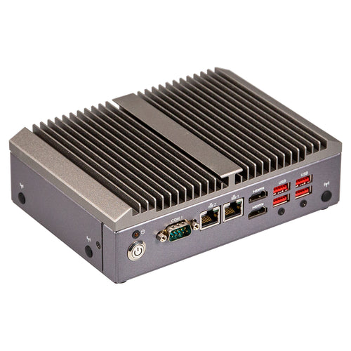 GigaIPC QBiX-Pro-TGLA1115G4EH-A1 Tiger Lake Core i3 Fanless Mini PC, Dual LAN