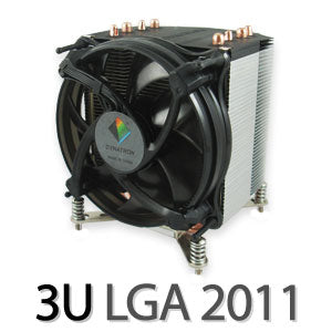 Dynatron R17 3U Rackmount CPU Cooler Heatpipes, Intel LGA 2011, Xeon, Socket R
