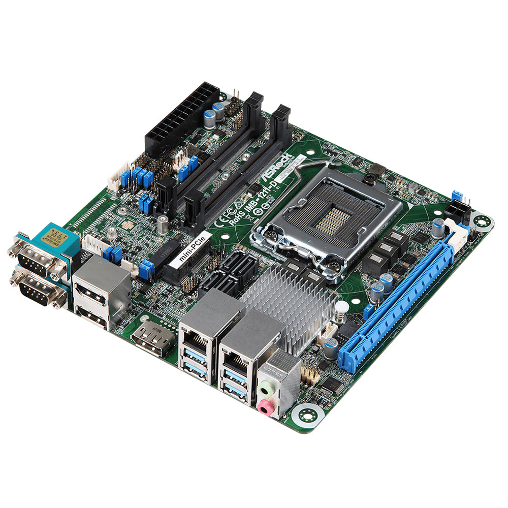ASRock IMB-1211-D 9th Gen Coffee Lake-S Mini ITX Motherboard, vPro, TPM