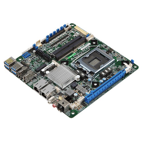 ASRock IMB-1212 Intel 9th Gen Coffee Lake-S Thin Mini ITX Motherboard, Dual Intel LAN