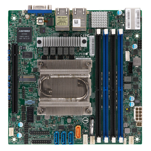 Supermicro M11SDV-4C-LN4F AMD EPYC 3151 4-Core Embedded Mini ITX Motherboard w/ Quad GbE LAN, IPMI
