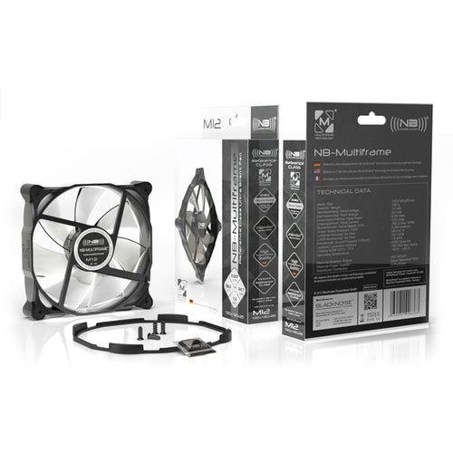 Noiseblocker NB-Multiframe M12-2 120mm 1250rpm Vibration Free Fan