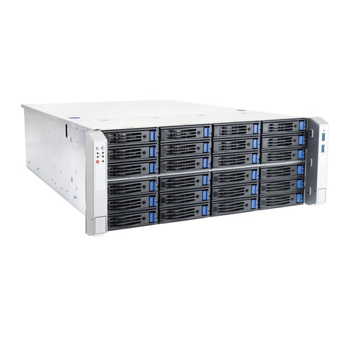 InWin RS424-02M 4U Storage Server Chassis, 24 x 3.5"/2.5" Drive Bays