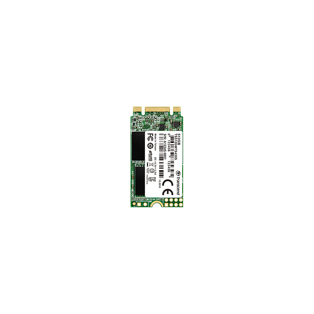 Transcend 128GB SATA 2242 M.2 SSD – MITXPC