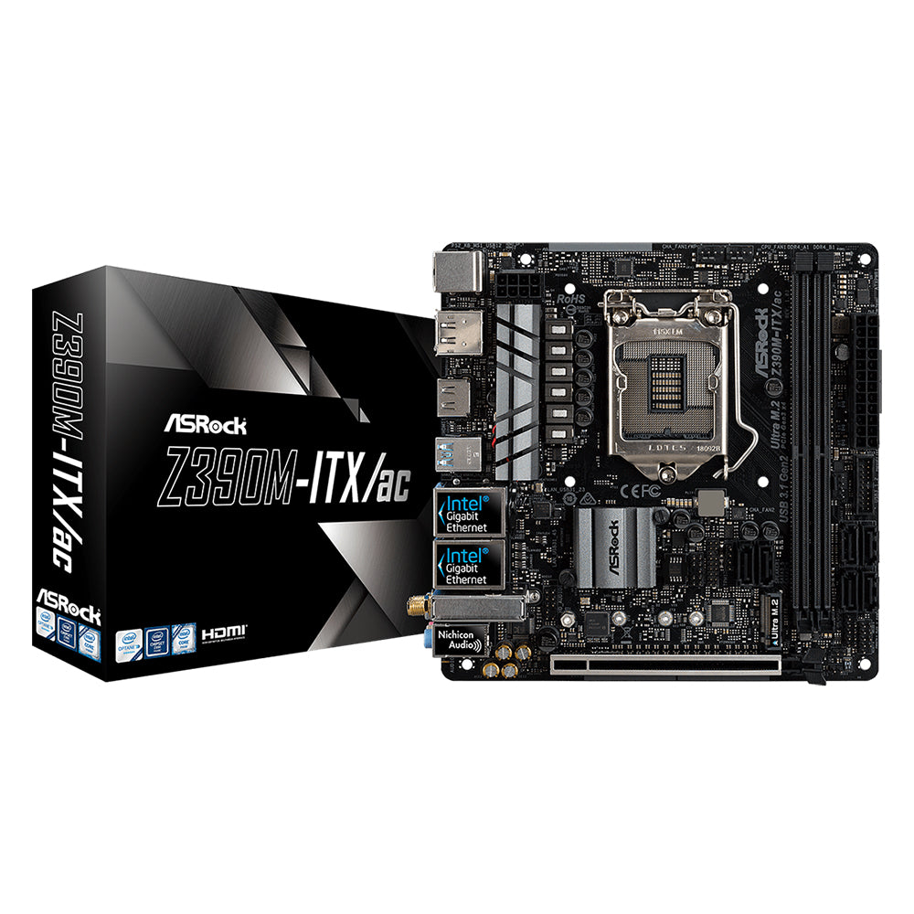 Itx Board Intel 9th Gen Mini Itx Motherboard ASRock Z390M-ITX/ac
