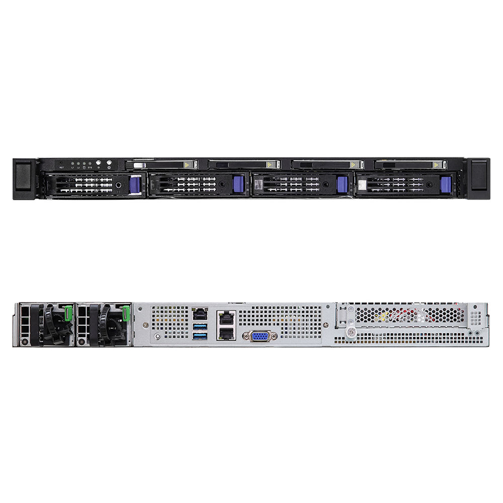 Intel Rackmount Server ASRock Rack 1U4L4E-ICX/2T Intel Xeon Scalable 1U Rackmount Server w/ D ...