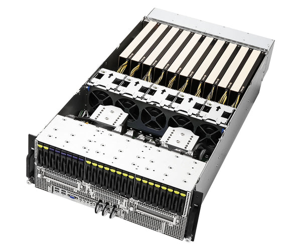 ASRock Rack 4U10G-GNR2/RF Dual EPYC 9005 GPU 4U Server, 10 x GPU