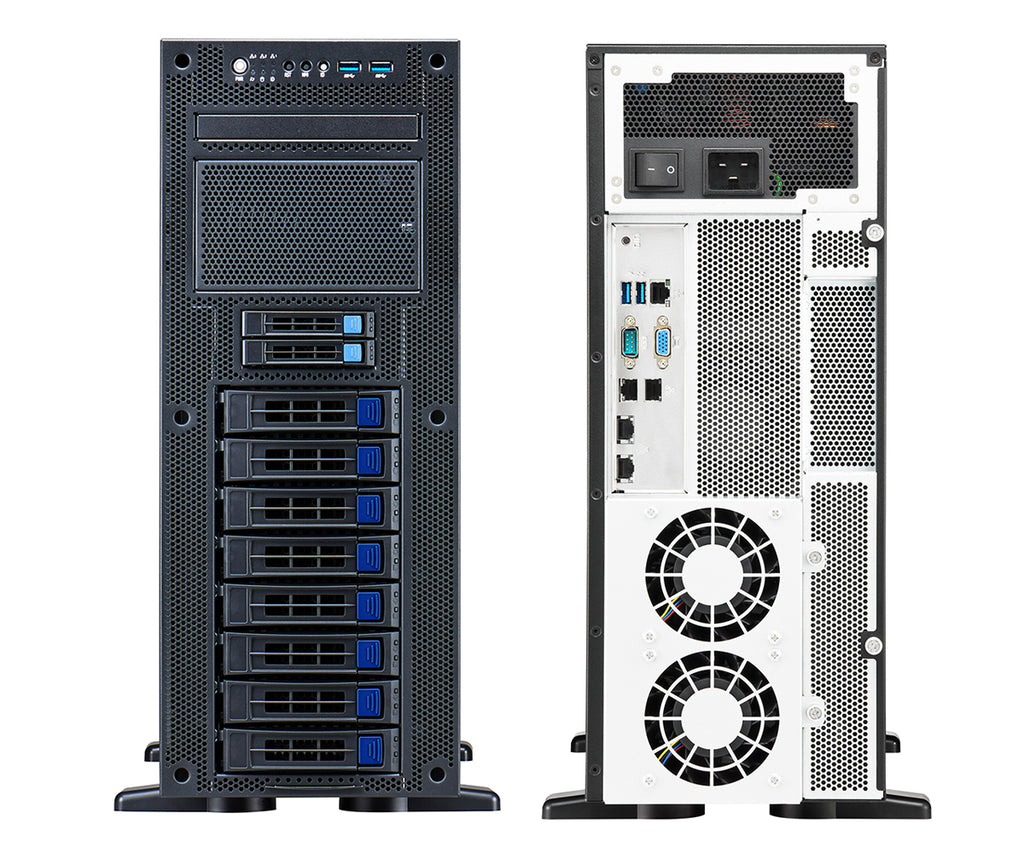 Mitac Server Mitac B8050F65TV8E2H-2T-N AMD Genoa EPYC 9005 AI Server, Support 2 DW ...