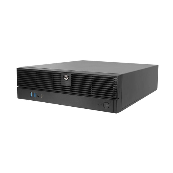MITXPC MES-PH13FEI-BLG Intel 8th/9th Gen Security & Video Surveillance System, Easy-Swap 3.5" Bay, Dual GbE LAN