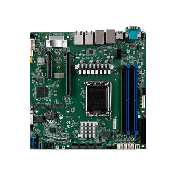 MSI D1500GB2N-1G Intel Xeon E-2400 Micro ATX Motherboard w/ Dual GbE LAN, IPMI