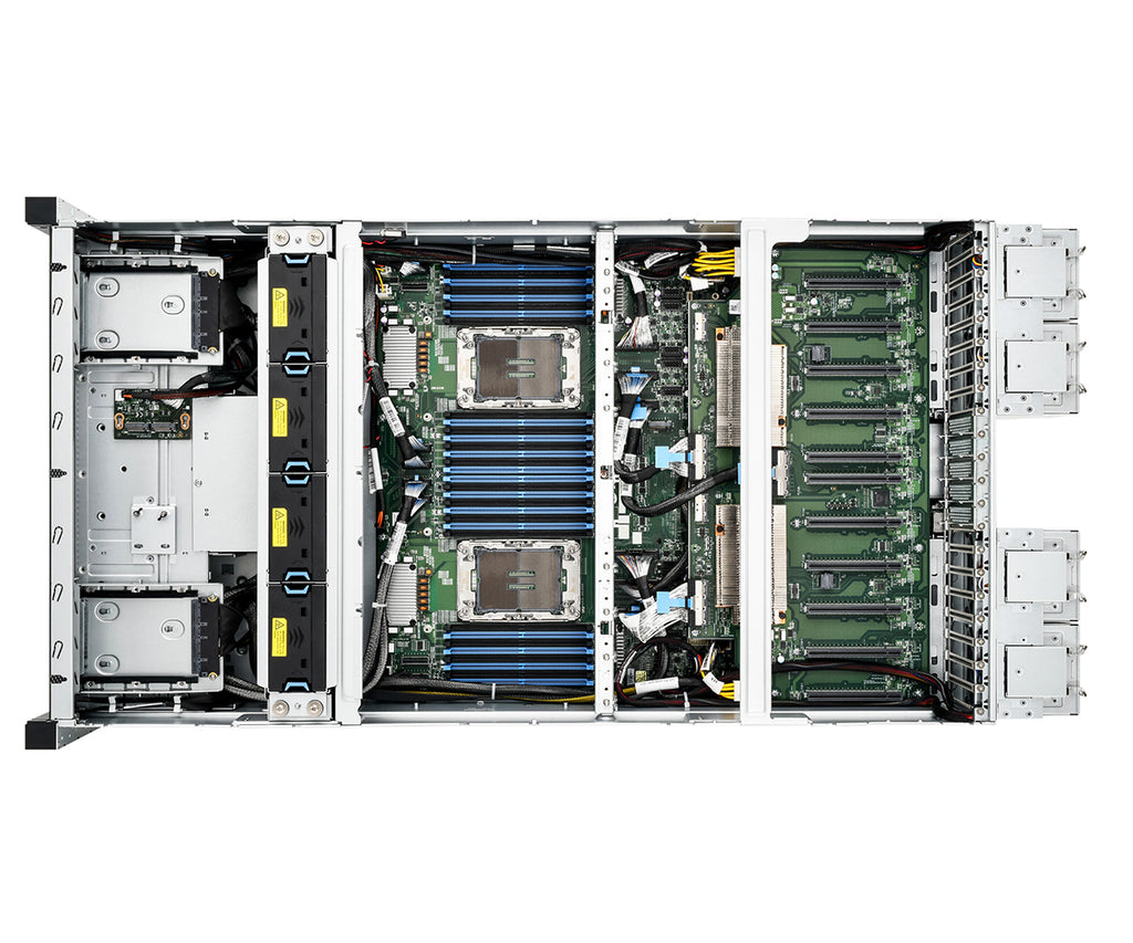 Mitac Server Mitac G4520G6U2BC-N 4U2S Intel Xeon 6 4U2S 8-GPU AI Server, 3 + 1 CRPS ...