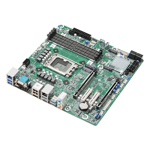 ASRock Industrial IMB-X1316 Intel W680 Raptor Lake-S Micro ATX Motherboard w/ Dual LAN