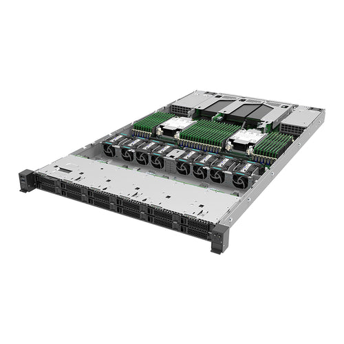 Intel M50FCP1UR212 Dual 4th Gen Xeon Scalable 1U Rackmount Server, 12 x 2.5" NVMe/SATA