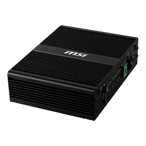 MSI MS-C907 Intel N97 Alder Lake-N Fanless Industrial Box PC w/ Dual 2.5GbE LAN & Dual COM