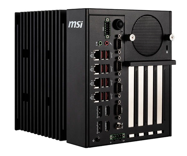 MSI IPC MS-C910 Raptor Lake-S Core Rugged Industrial AI PC, PCI-E 4.0 x4