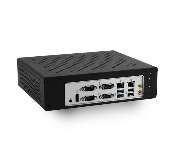 MITXPC MES-N100IEMA Intel Celeron N100 Quad Core Fanless Mini PC with Dual LAN, 3 COM