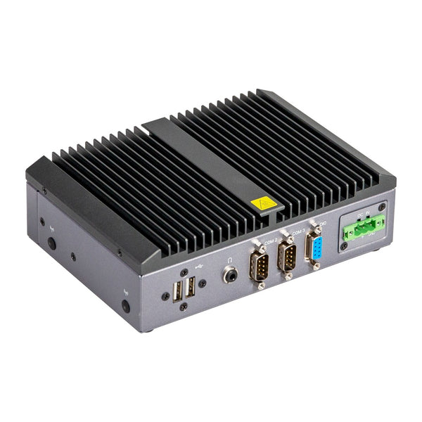 GigaIPC QBiX-Pro-RPLA1335H-A1 Intel Core i5-1335U Fanless Industrial PC, Dual Display, Dual 2.5GbE LAN
