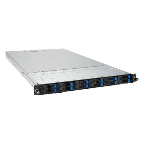 ASUS RS700-E11-RS12U-16W10G Intel C741 Emerald Rapids 1U Server, 12 x NVMe Bays