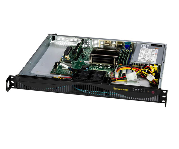 Supermicro SYS-511R-ML Xeon 6300/E-2400 1U Server, Dual LAN, IPMI