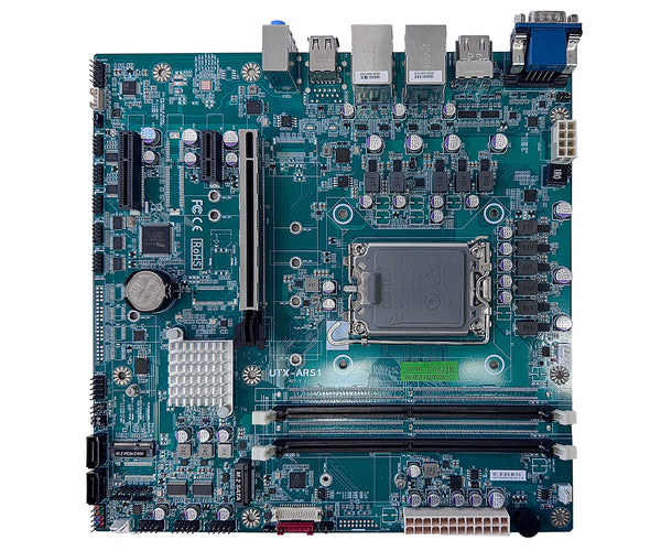 Jetway UTX-ARS1-H810 Core Ultra Micro ATX MB, TPM 2.0, 2 x 2.5G LAN