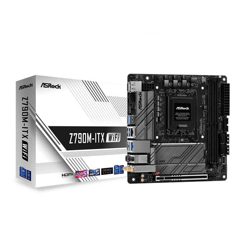 ASRock Z790M-ITX WIFI Raptor Lake Mini ITX MB, 2.5G LAN