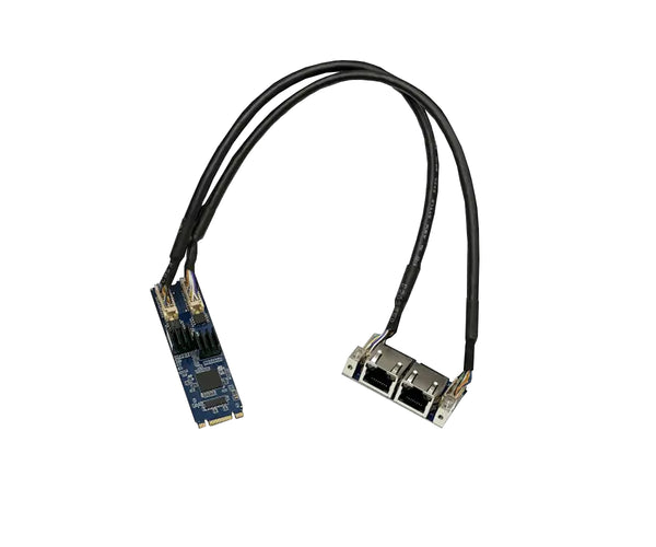 Cervoz MEC-LAN-2602i M.2, 2 x RJ45 Intel I226 2.5GbE LAN