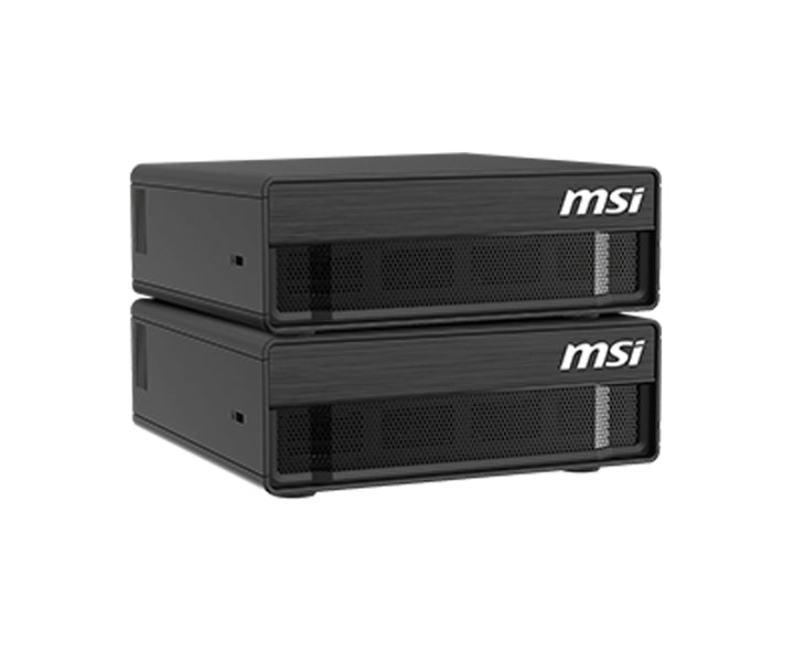 Two MSI EdgeXpert Nvidia DGX Spark Platform, Grace Blackwell GPU, QSFP Cable