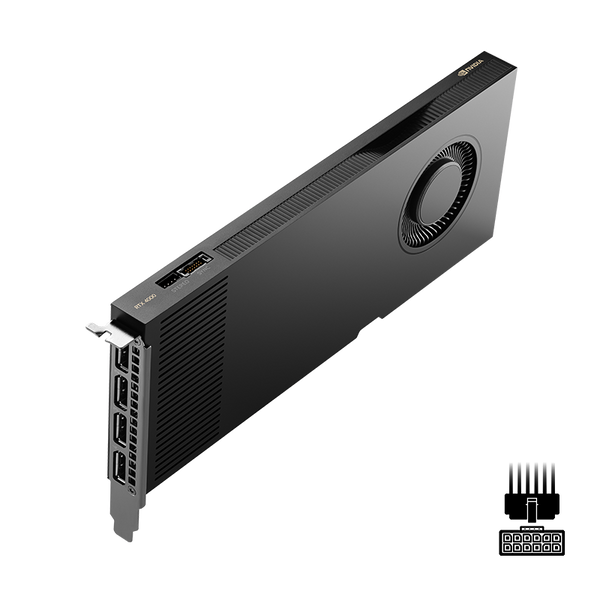 NVIDIA RTX 4000 ADA PCIe 4.0 x16 Single-Slot GPU w/ 20GB ECC GDDR6 - Bulk - 900-5G190-2270-000-01