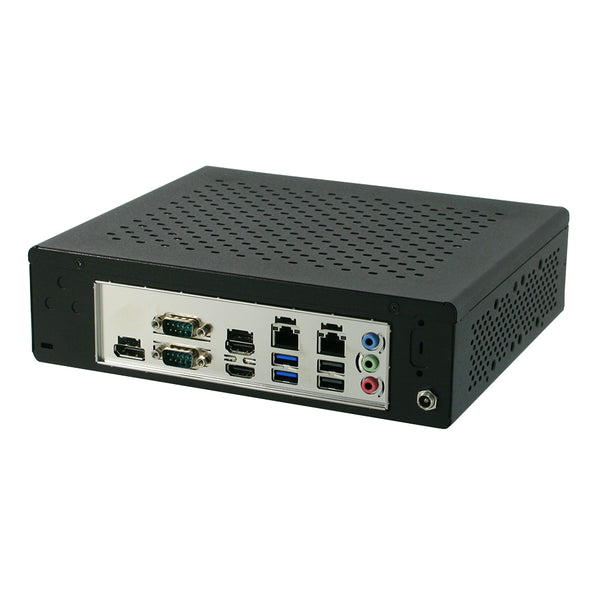 MITXPC Intel Celeron J6413 Fanless Mini PC, Dual LAN, Dual Display