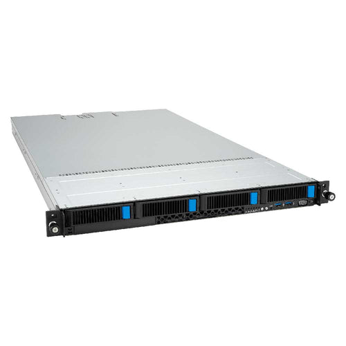 ASUS RS501A-E12-RS4U EPYC 9005 1U Server, Dual LAN, 4 x 3.5" NVMe Bays