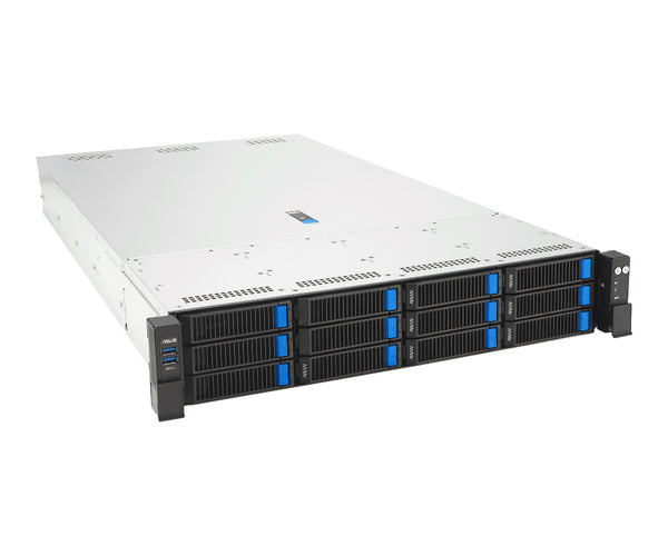 ASUS RS720-E12-RS12U Dual Intel Xeon 6 Scalable 2U Server with 12