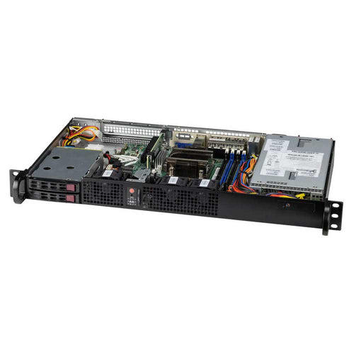 Supermicro SYS-110A-16C-RN10SP Atom 1U Edge Server, 8 x GbE, 2 x SFP28, IPMI