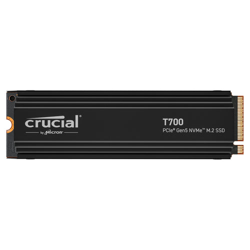 Crucial T700 2TB PCIe Gen5 NVMe M.2 SSD with Heatsink - CT2000T700SSD5