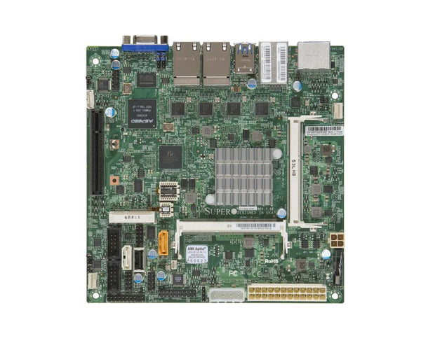 Supermicro X11SBA-LN4F Intel Pentium N3710 Mini ITX Motherboard, Quad LAN, IPMI