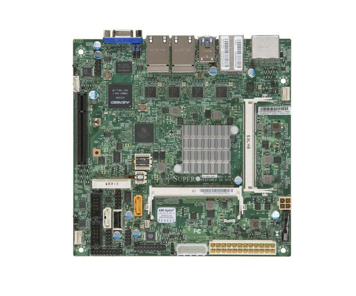 Supermicro X11SBA-LN4F Intel Pentium N3710 Mini ITX Motherboard, Quad LAN, IPMI