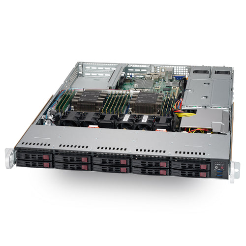 VMware Certified - Supermicro SYS-1029P-WTRT Dual Intel Xeon Scalable 1U Rackmount w/ 10 x 2.5" Drive Bays