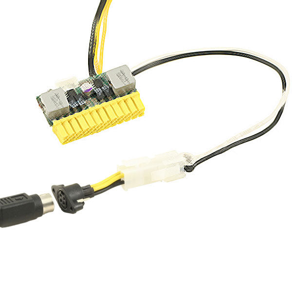 192W 12V AC-DC Adapter with 4-pin Mini DIN and Mini FIT JR Connectors ...