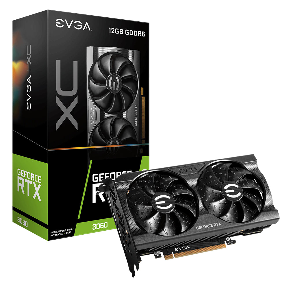EVGA GeForce RTX 3060 XC Gaming w/ 12GB GDDR6 - 12G-P5-3657 EVGA GeForce RTX 3060 XC Gaming w/ 12GB GDDR6 - 12G-P5-3657