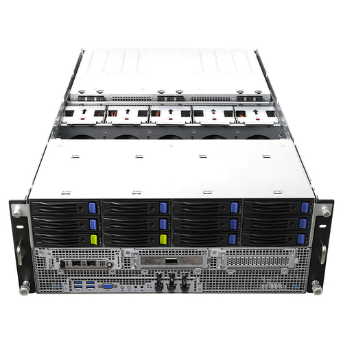 ASRock Rack 4U8G-ROME2/2T Dual EPYC 7003 8x GPU 4U Server, 2 x 10G LAN