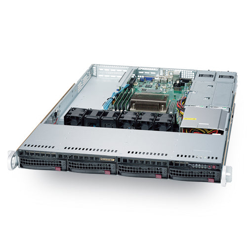 VMware Certified - Supermicro SYS-5019S-WR Intel Xeon E3 1U Rackmount w/ 4 x 3.5" Drive Bays